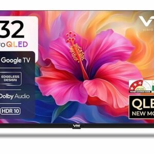 VW 80 cm (32 inches) Pro Series HD Ready Smart QLED Google TV VW32GQ1